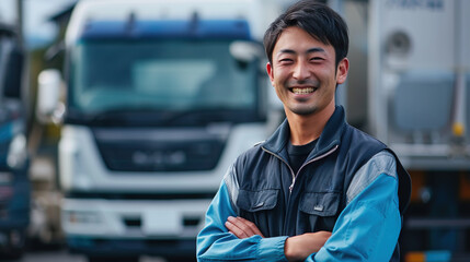 コンクリート瓦礫の穏やかな解体現場